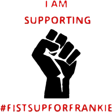 Fists Up For Frankie - Black Panther Hand Signals (400x400), Png Download