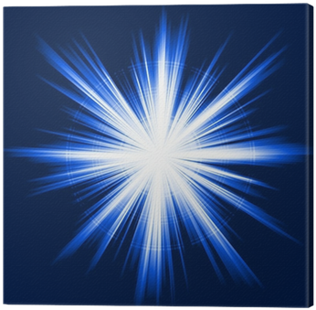 Blue Light, Star Burst, Abstract Lens Flare, Fireworks - Angels With Sacred Host (400x400), Png Download