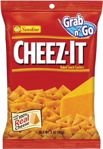 Bag Of Cheez Its (604x500), Png Download