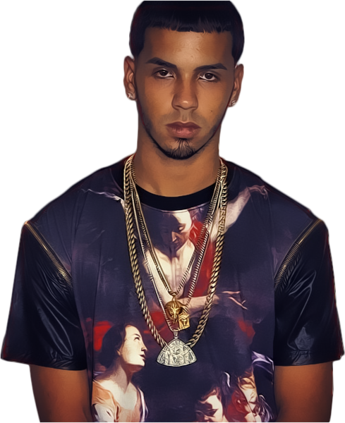 Share This Image - Anuel Aa Psd (489x600), Png Download