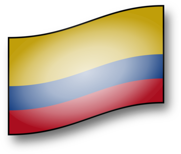 Flag Of British Columbia Flag Of Colombia Computer - Flag Of Colombia (393x340), Png Download