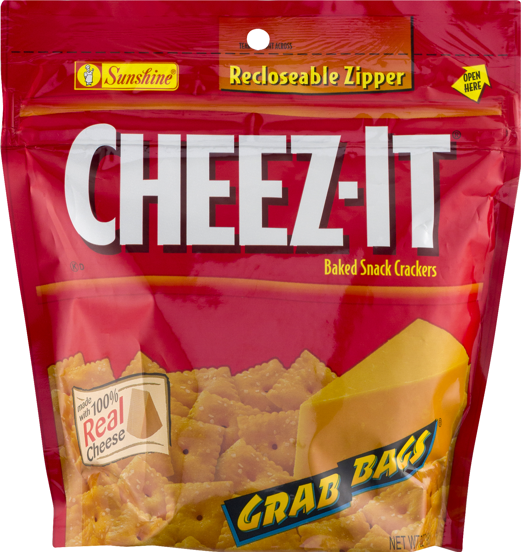 Cheddar Jack Cheez Its (1800x1800), Png Download