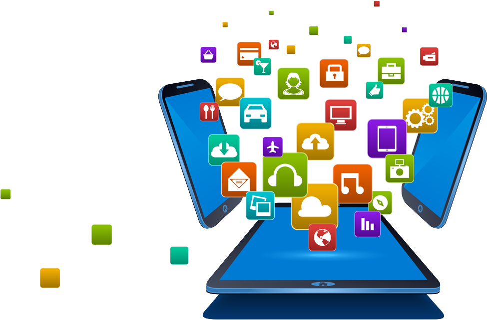 Related Wallpapers - Mobile App Development Marketing Png (974x718), Png Download