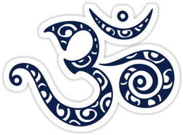 Om Symbol Tattoo , Buddhist Symbols , Buddhist Om Symbol - Spiritual Strength Symbol (375x360), Png Download