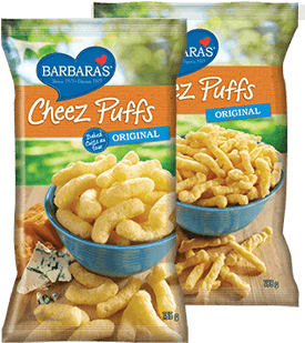 Barbara's Bakery Cheese Puffs, Original - 7 Oz Bag (492x331), Png Download