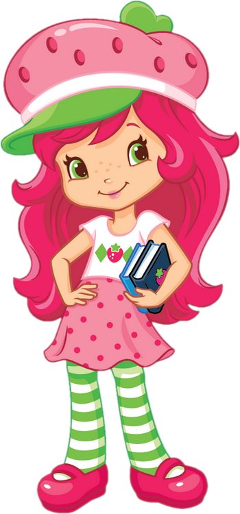 Shortcake - Moranguinho - 365 Atividades E Desenhos Para Colorir (350x750), Png Download