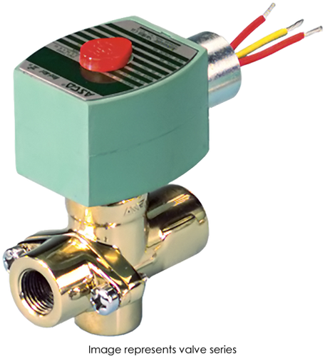 Asco Hot Water And Steam Valve 8267g015 120/60ac - Asco 3/4" 2/2 Steam Solenoid Valve 1/2" Orf (490x588), Png Download