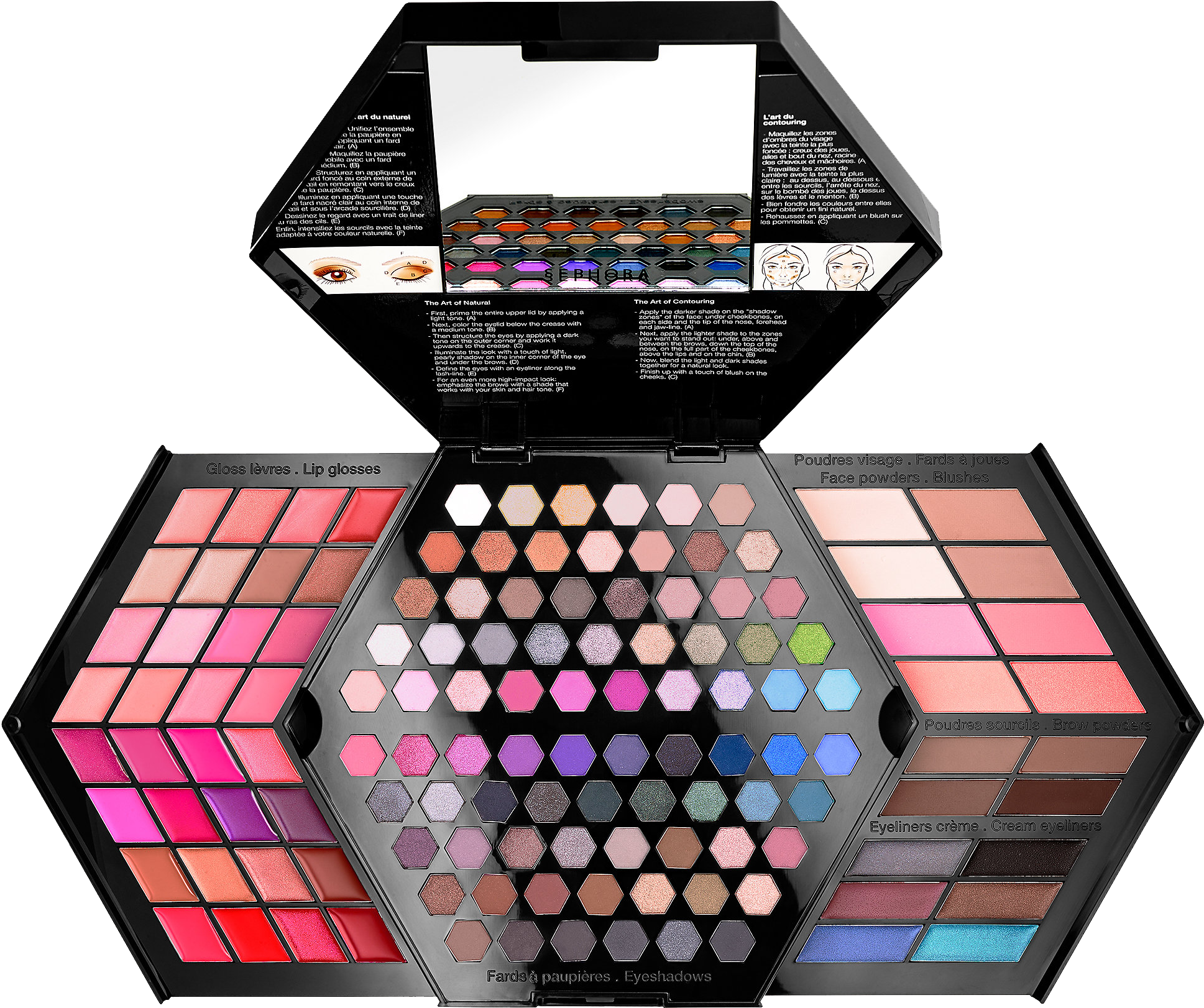 For The Luscious Heart And Soul - Sephora Make Up Set (2000x2000), Png Download