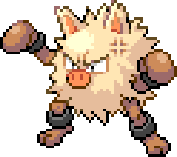 Primeape - Level Does Braviary Evolve (770x620), Png Download
