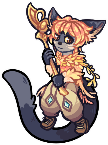 [c] Kalerien By Miz Dee Fur Affinity [dot] Net - Cartoon (500x500), Png Download