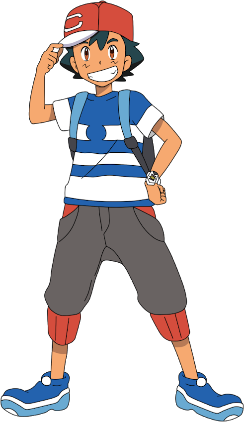 Stayed) Left Own Their Own) Charizard - Satoshi Png (530x888), Png Download