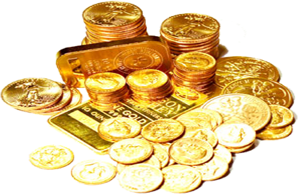 Como Ganhar Mais Dinheiro 10 Afirmações De Riqueza - Gold Coins (600x400), Png Download