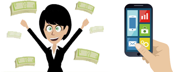 Como Ganhar Dinheiro Na Internet Pelo Celular Descubra - Money (600x250), Png Download