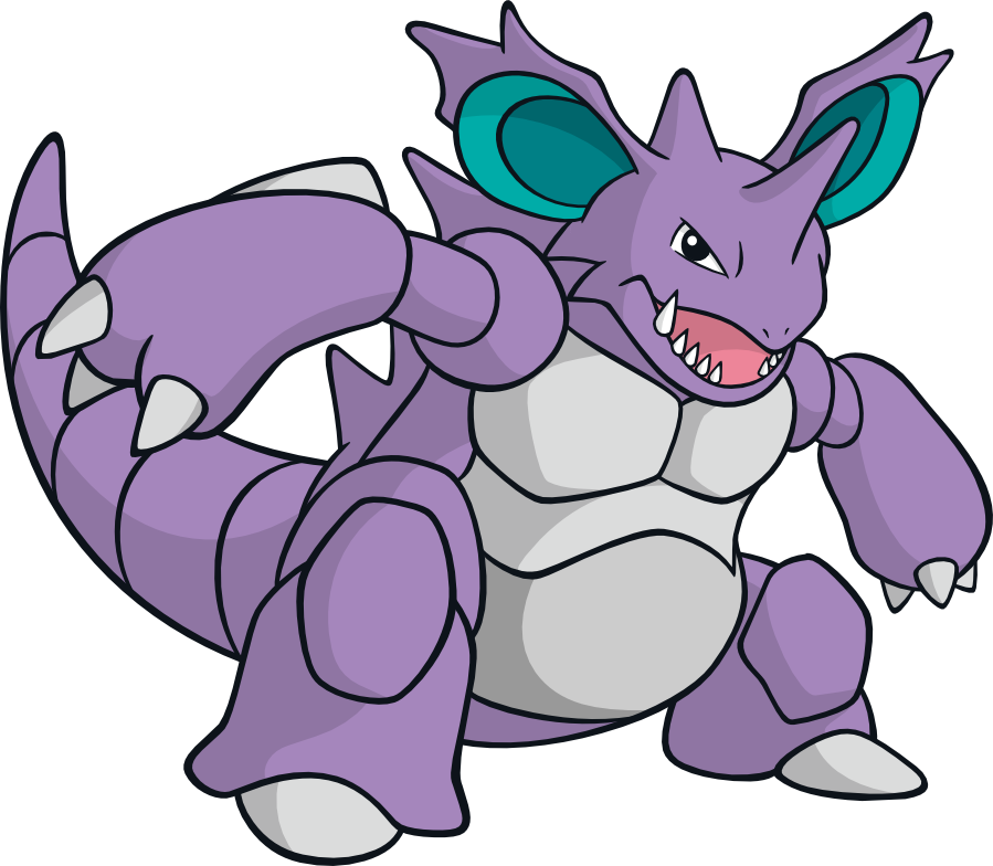 Nidoking Pokemon (899x784), Png Download