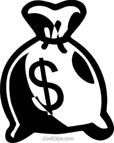 Vetor Dinheiro Png - Saco De Dinheiro Vetor Png (382x480), Png Download