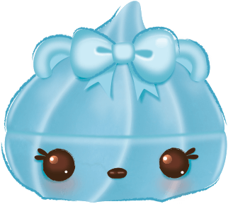 Glitter Lip Gloss Nom Razz Blue Meringue Gloss Up - Num Noms Glitter Gloss Up Noms (445x430), Png Download