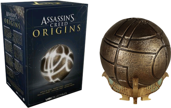 Assassin's - Ac Origins Apple Of Eden (756x541), Png Download