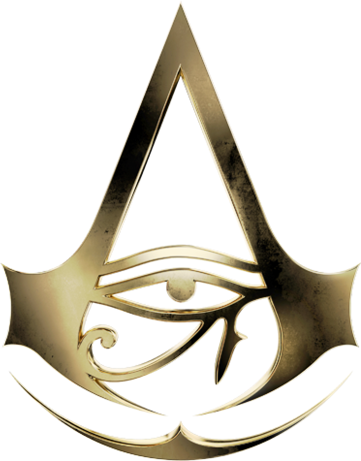 Tricou Assassins Creed Origins Logo - Assassin's Creed Origins Logo Png (1000x1000), Png Download