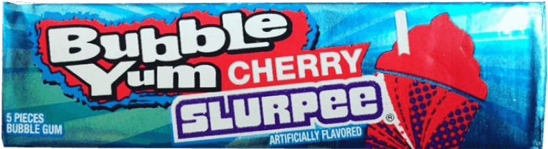Bubble Yum Slurpee - Bubble Yum Cotton Candy Bubble Gum,5-piece Packs (pack (800x800), Png Download