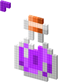 View Cursor On T-shirt - Minecraft (330x418), Png Download