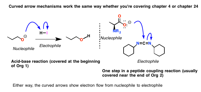 Where Do Transition Metal Mechanisms Fit Into Any Of - Peptide Bond Formation Nucleophile And Electrophile (681x316), Png Download