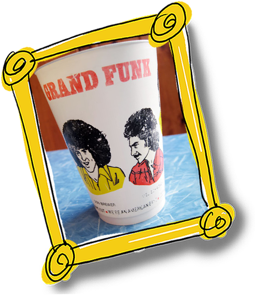 Grand Funk 7-11 Slurpee Cup - Slurpee (557x621), Png Download