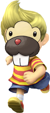 Lucas - Super Smash Bros Brawl Ness And Lucas (300x415), Png Download