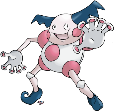 No Caption Provided - Mr Mime Pokemon Png (392x424), Png Download