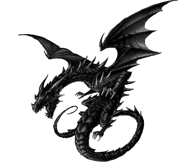 Skyrim - Drago Png (600x545), Png Download