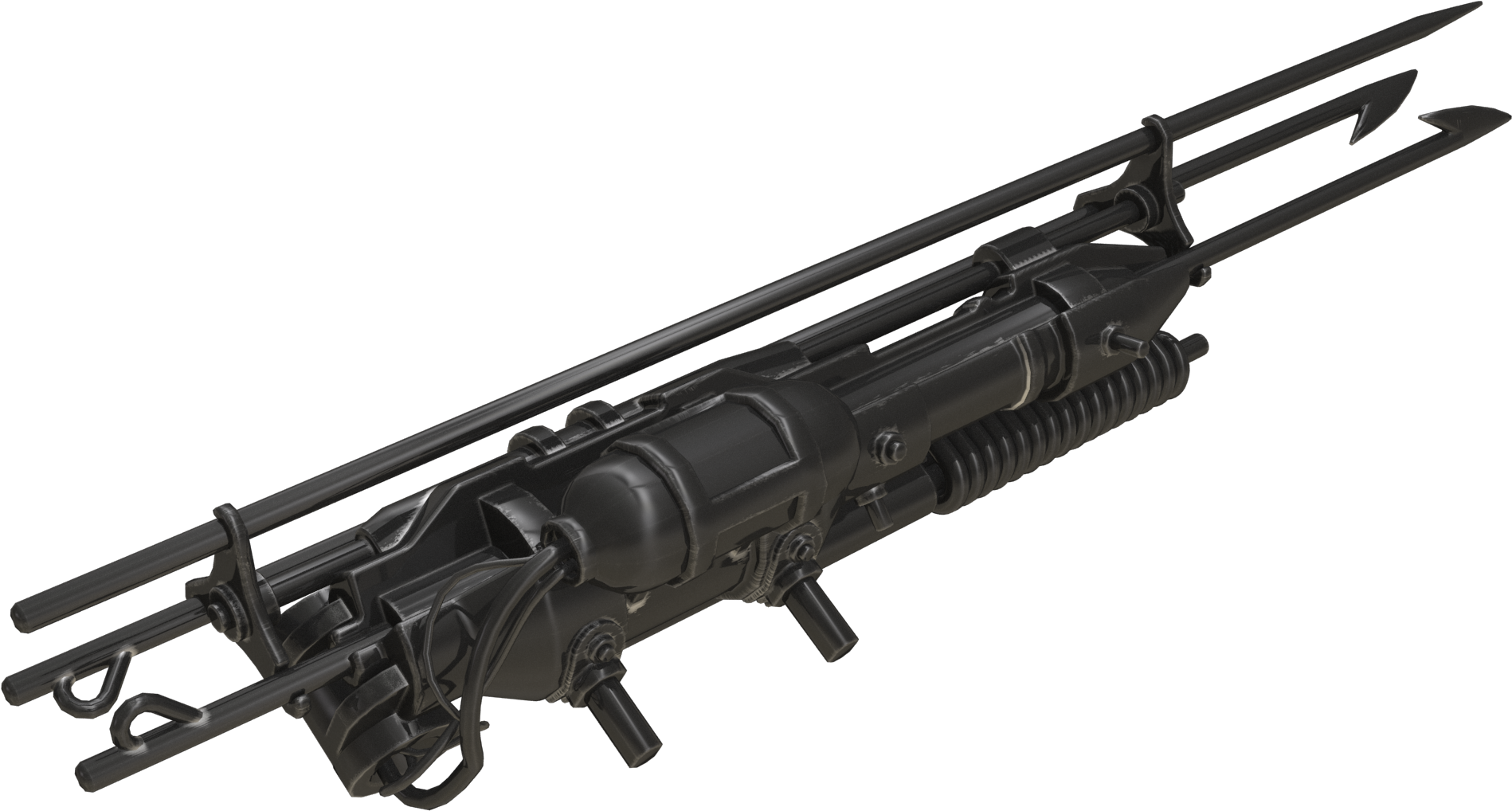 Harpoonalpha02 - Harpoon Weapon (1920x1080), Png Download