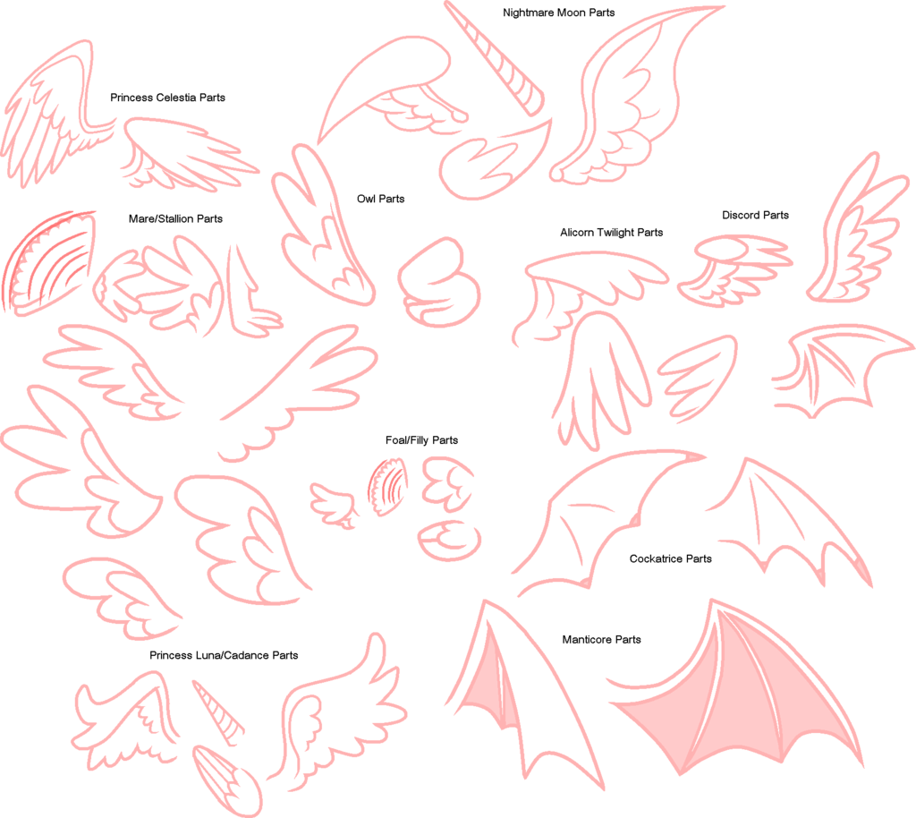 My Little Pony Wing Base