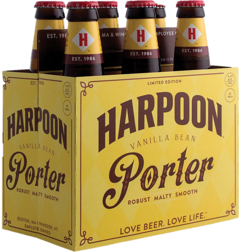Harpoon Vanilla Bean Porter (768x810), Png Download