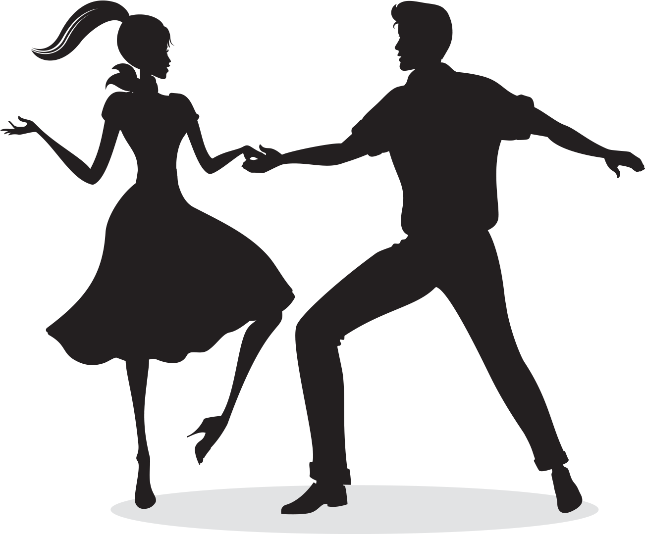 Sock Hop Sundays - Dance Jive (1500x1500), Png Download