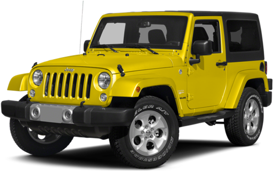 Estevan And Indian Head Drivers Often Ask Us For Off-roading - Yellow Two Door Jeep (600x350), Png Download