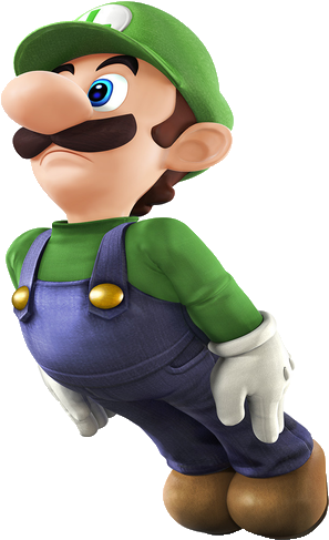 Super Smash Bros Wii U Luigi (730x550), Png Download