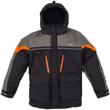 Ice Armor Extreme Parka Orange/charcoal - Jacket (450x450), Png Download