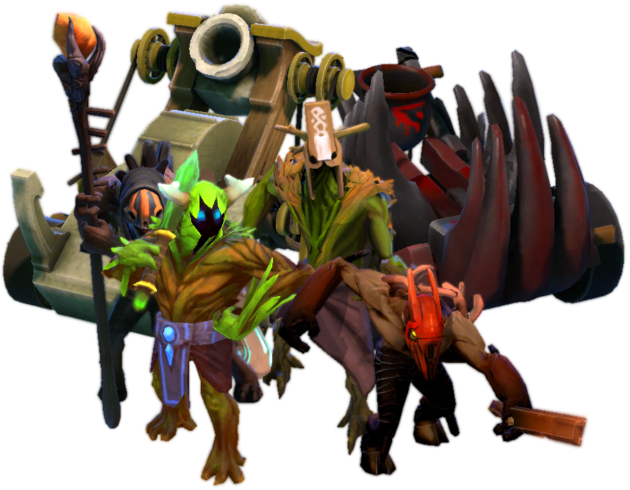 Dota Creeps Png (900x700), Png Download