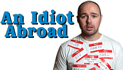 Binge Show Of The Week- An Idiot Abroad - Idiot Abroad (500x281), Png Download