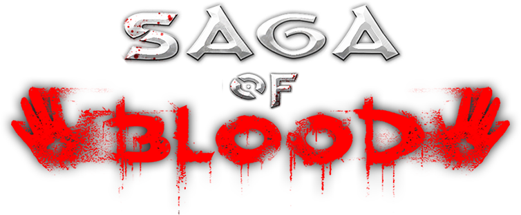 Saga Of Blood - Graphic Design (754x312), Png Download
