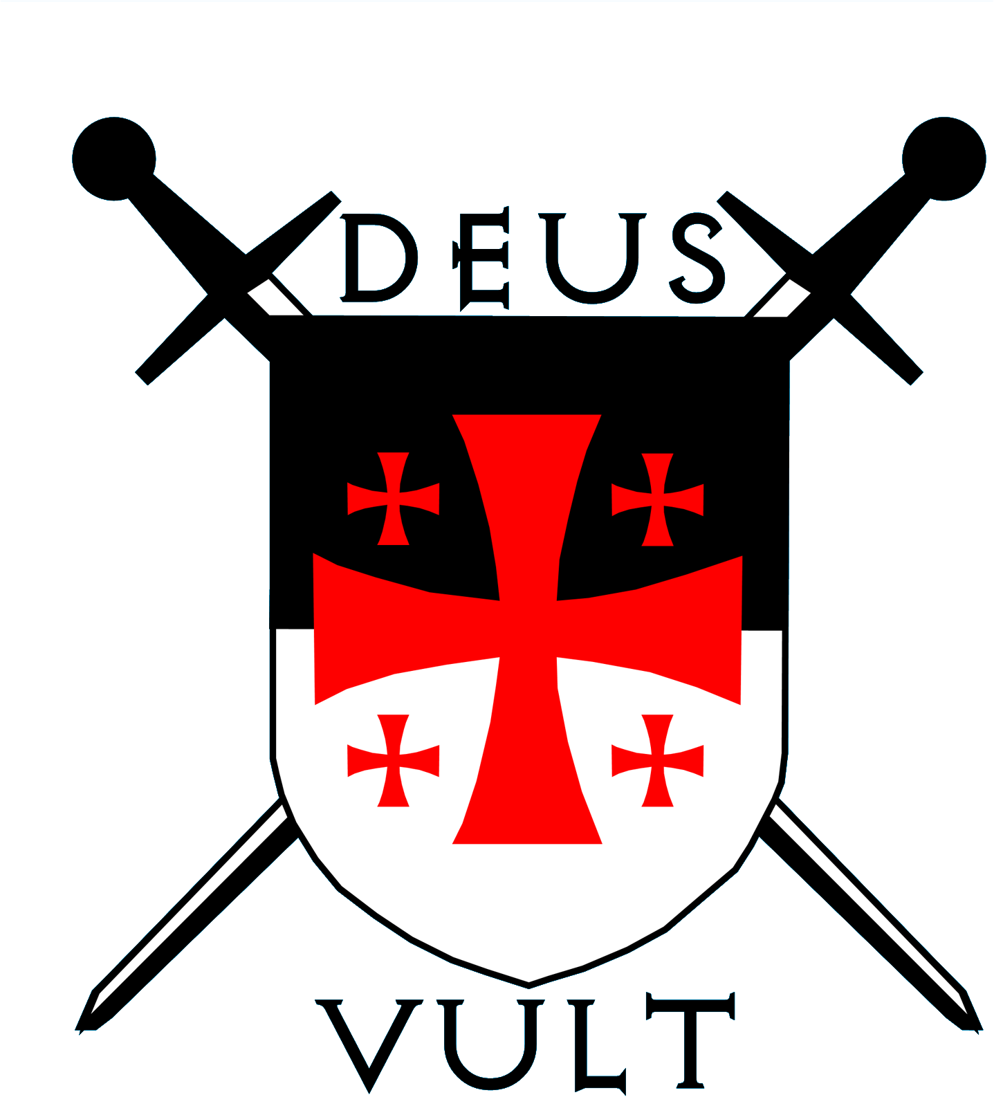 Deus Vult - Men's 7.62 Design Deus Vult T-shirt (1500x1800), Png Download