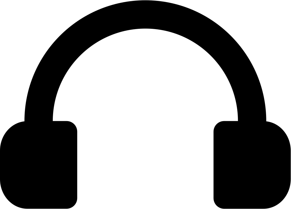 Headset Comments - Headphones Icon Svg (981x704), Png Download