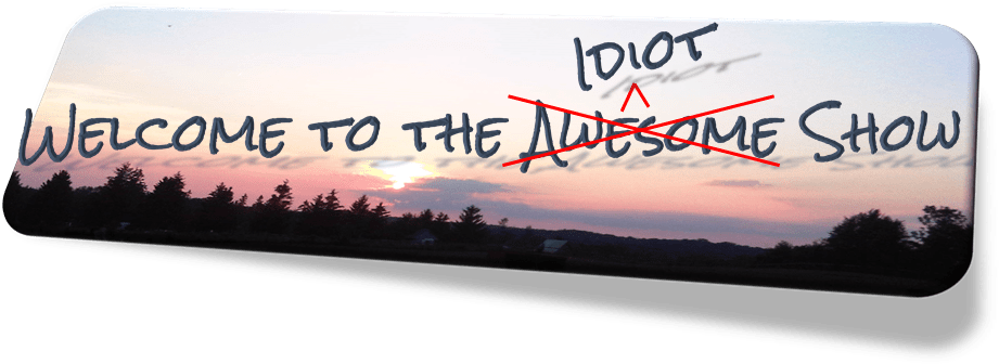 Welcome To The Idiot Show - The Idiot Show (958x378), Png Download
