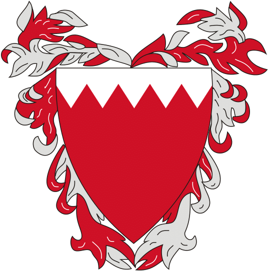 Bahrain National Day - Emblem Of Bahrain (400x400), Png Download