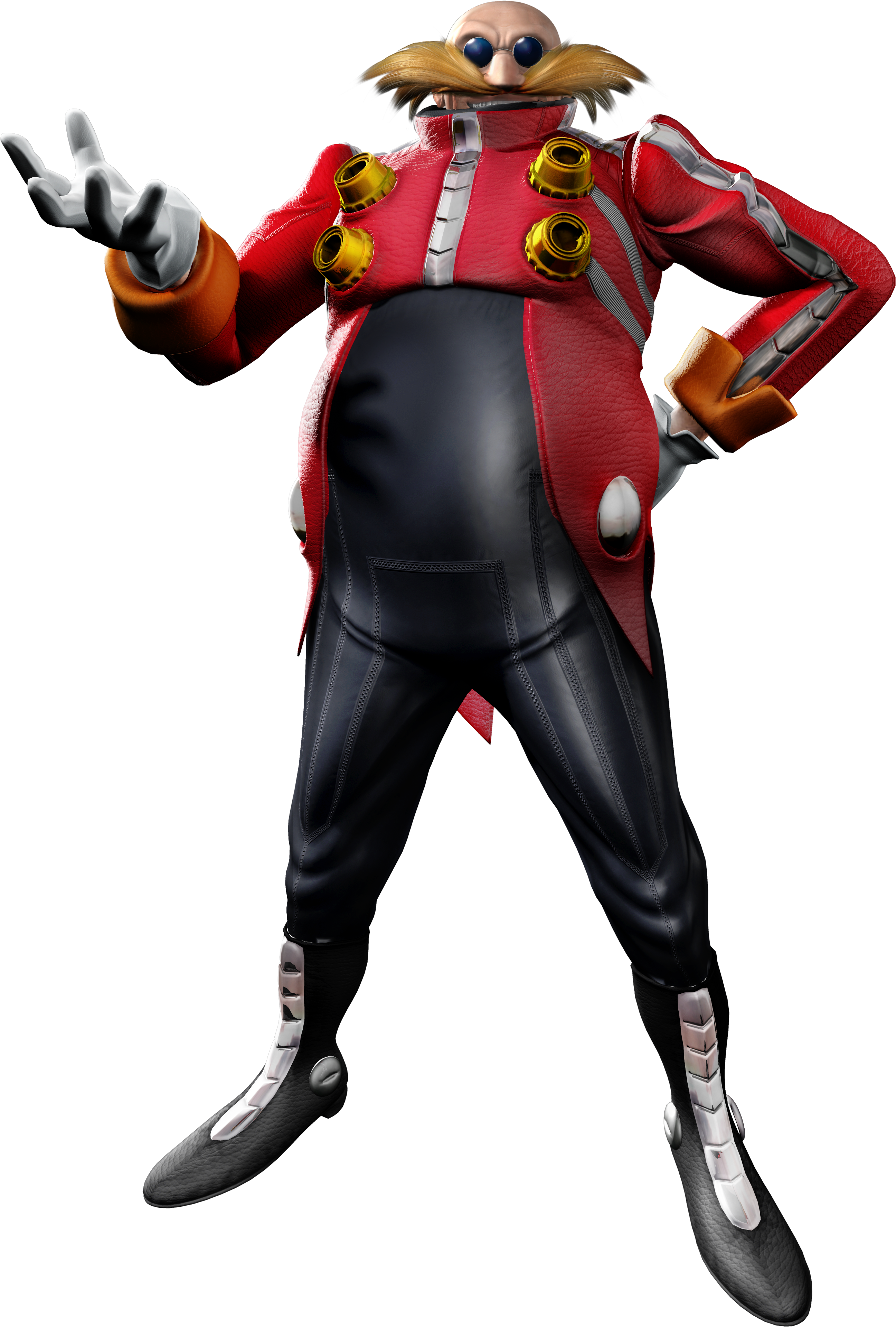 Robotnik Sonic The Hedgehog 2006 Official Game Art (2675x3886), Png Download