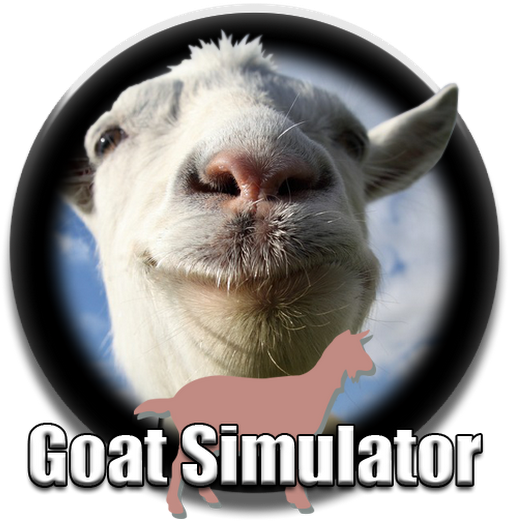 Photo - Goat Simulator Dvd (530x530), Png Download