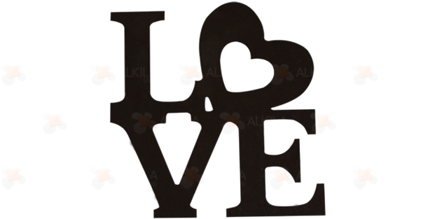 Letrero Love Con Corazón Cioccolato - Sports Love Svg (600x400), Png Download