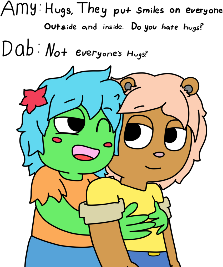 Hugging By Mrbda241-da96jbv - Hug (900x1038), Png Download