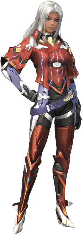 Xenoblade Elma (350x852), Png Download