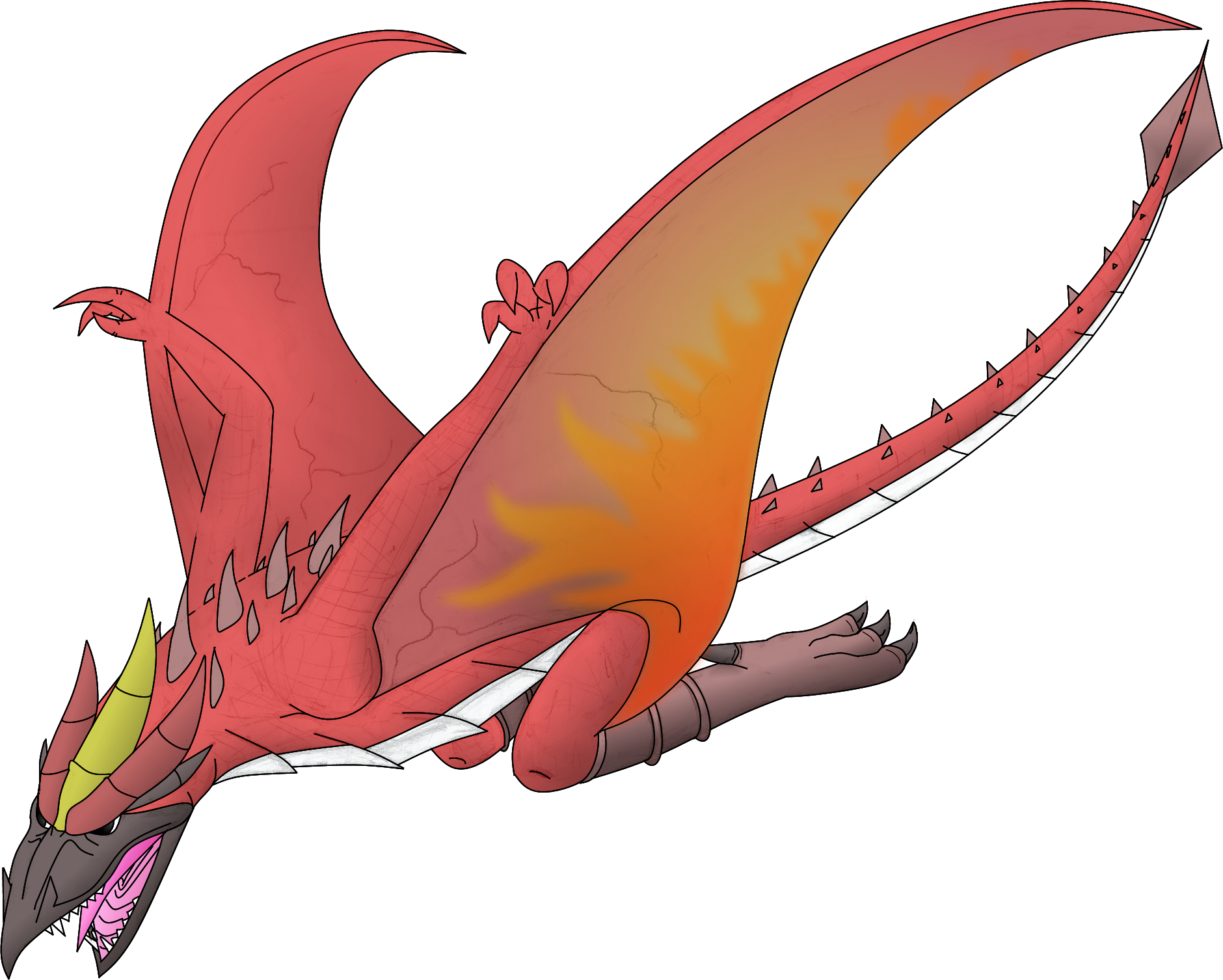 Mega Rodan - Rodan Png (1880x1506), Png Download