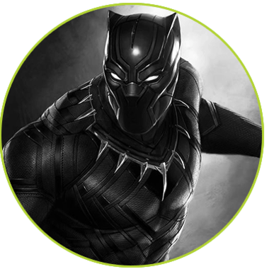 Avoid Superhero Confusion With Our Avengers - Piñata De Black Panther (380x380), Png Download